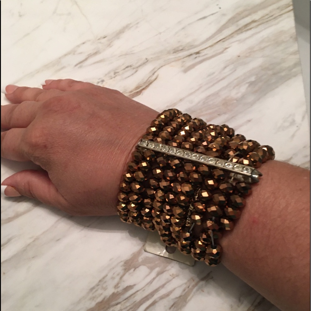 Bronce iridescent bracelet